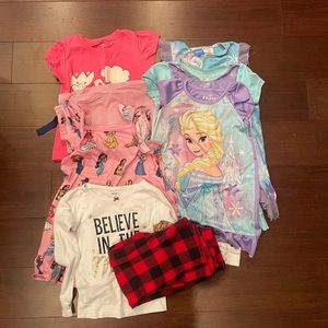 Girls size 4 pajamas